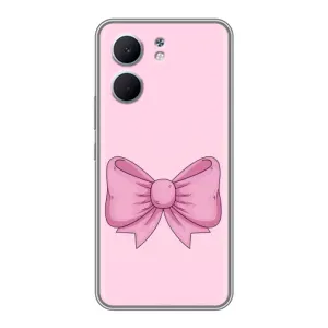 Чохол банти для OPPO A5x (Рожевий бантик)