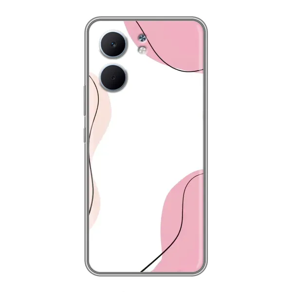 Чехол с рисунком «Розовый фон» для OPPO A5x Чехол с рисунком «Розовый фон» для OPPO A5x