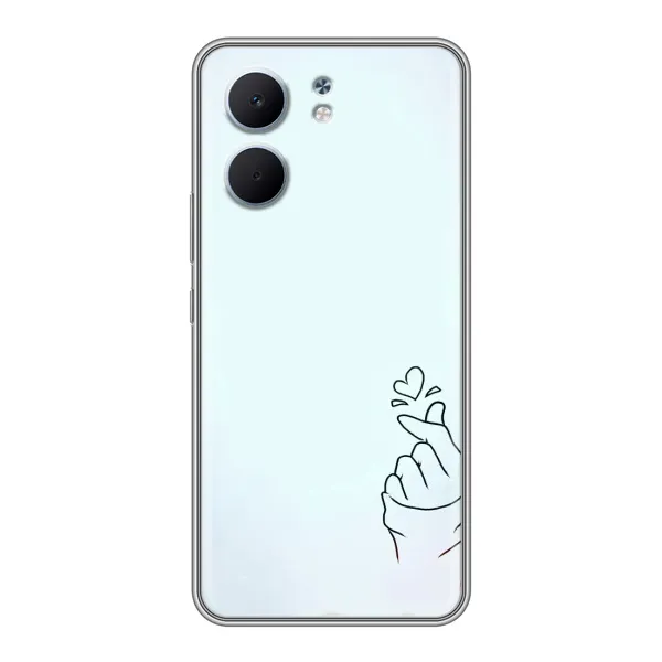 Чехол с рисунком «Сердце на голубом» для OPPO A5x Чехол с рисунком «Сердце на голубом» для OPPO A5x