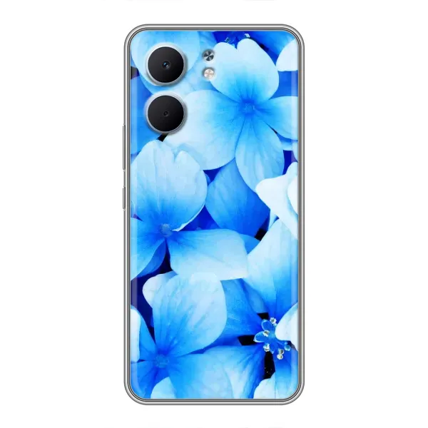 Чехол с рисунком «Синие цветы» для OPPO A5x Чехол с рисунком «Синие цветы» для OPPO A5x