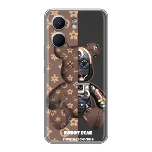 Силиконовый чехол для OPPO A5x (Медмедь Луи Виттон)