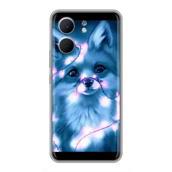 Чехол с рисунком «Яркая Лиса» для OPPO A5x