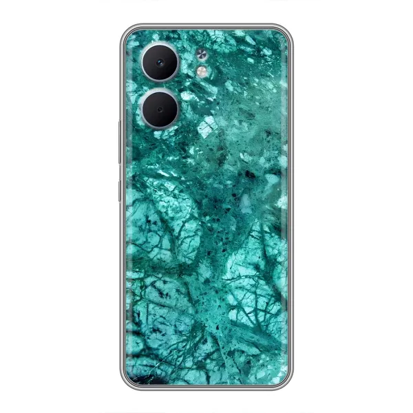 Чехол с рисунком «Зеленый мрамор» для OPPO A5x