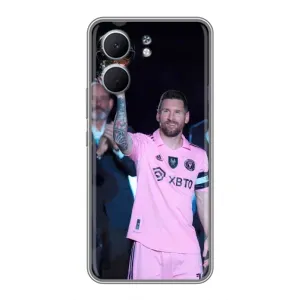 Чохли Лео Мессі в Маямі на OPPO A5x (Золотий м'яч Мессі)