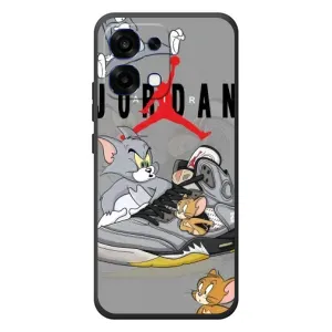 Силиконовый Чехол Nike Air Jordan на ОПО R6 Про (Air Jordan)