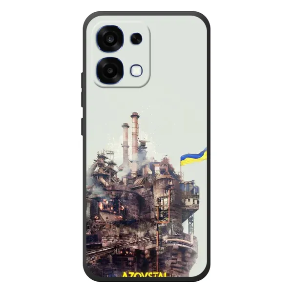 Чехол с рисунком «Азовсталь» для OPPO A6 Pro Чехол с рисунком «Азовсталь» для OPPO A6 Pro