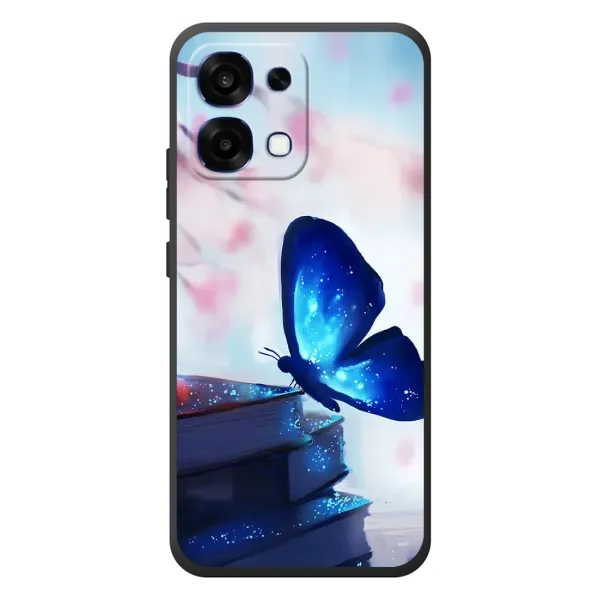Чехол с рисунком «Бабочка синяя» для OPPO A6 Pro Чехол с рисунком «Бабочка синяя» для OPPO A6 Pro