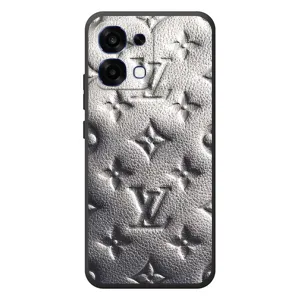 Текстурный Чехол Louis Vuitton для ОПО R6 Про (Бежевый ЛВ)