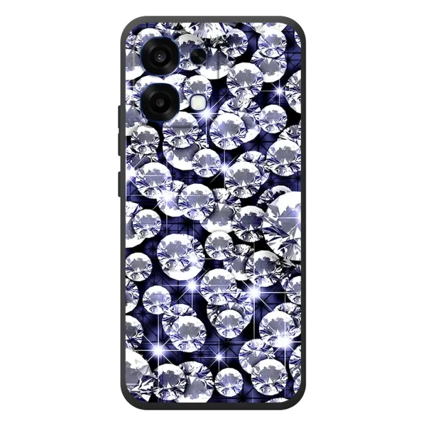 Чехол с рисунком «Бриллианты» для OPPO A6 Pro