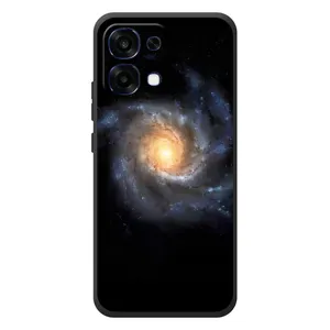 Чохли КОСМОС на OPPO A6 Pro (Чорна дира)