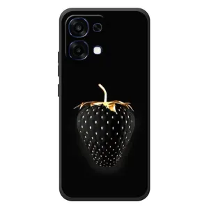 Чохол з зображенням смачної їжі для OPPO A6 Pro (Чорна полуниця)