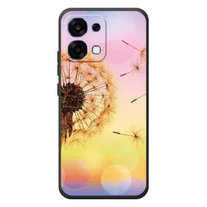 Силиконовый Чехол с одуванчиками на OPPO A6 Pro (Цветок-одуванчик)