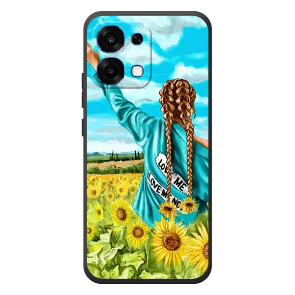 Чохол з малюнком «Дівчина на полі» для OPPO A6 Pro Чохол з малюнком «Дівчина на полі» для OPPO A6 Pro