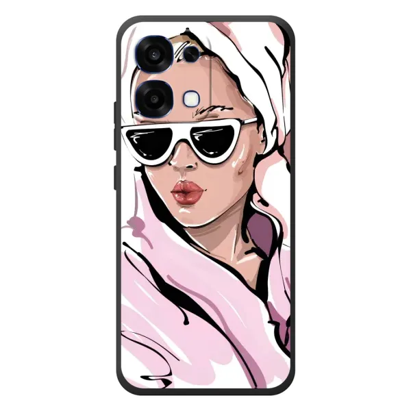Чехол с рисунком «Девушка в халате» для OPPO A6 Pro Чехол с рисунком «Девушка в халате» для OPPO A6 Pro