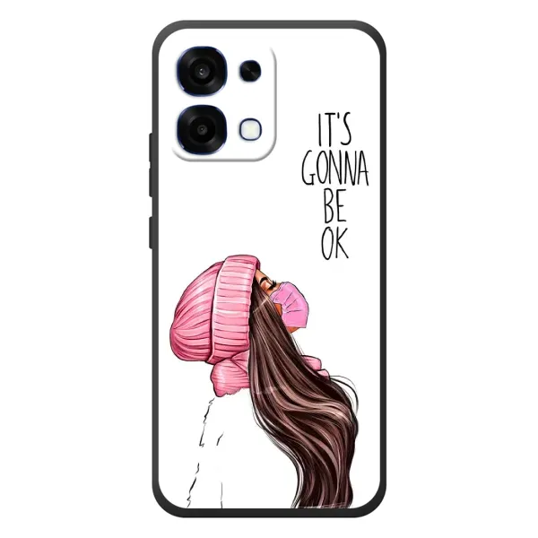 Чохол з малюнком «Дівчина в масці» для OPPO A6 Pro Чохол з малюнком «Дівчина в масці» для OPPO A6 Pro