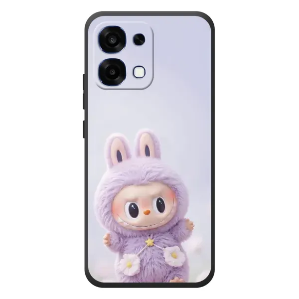 Чехол с рисунком «Фиолетовый Лабубу» для OPPO A6 Pro Чехол с рисунком «Фиолетовый Лабубу» для OPPO A6 Pro