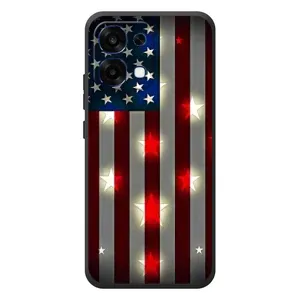Чехол Флаг USA для OPPO A6 Pro (Флаг США 2)
