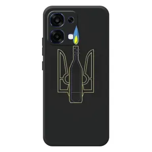 Чехол с картинкой (Патриотический ГЕРБ) на OPPO A6 Pro (Герб - Молотова)