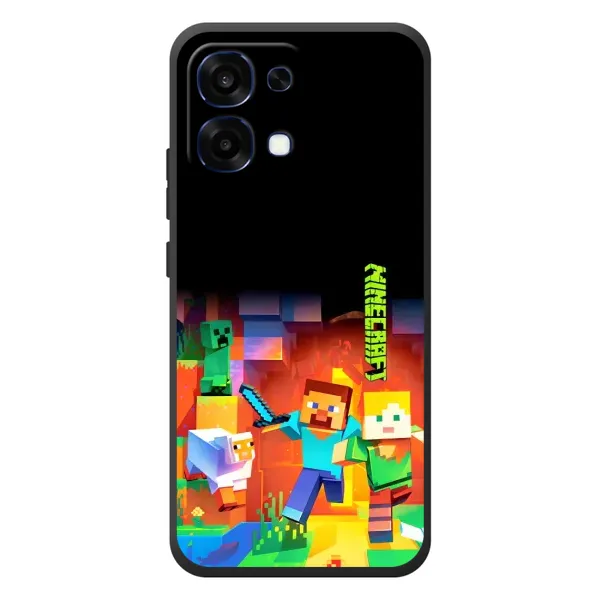 Чехол с рисунком «Герой Майнкрафт» для OPPO A6 Pro Чехол с рисунком «Герой Майнкрафт» для OPPO A6 Pro