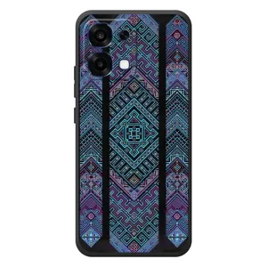 Силиконовый Чехол на OPPO A6 Pro (Крутой орнамент)