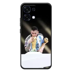 Чехлы Лео Месси Аргентина для OPPO A6 Pro (Кубок Мира)