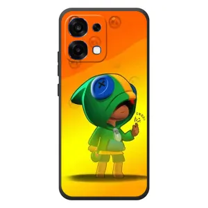 Чохол Бравл Старс для OPPO A6 Pro (LEON в кофті)