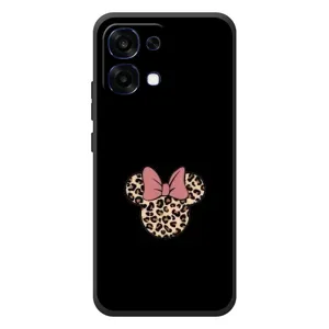 Чохол з леопардовим принтом на OPPO A6 Pro (Леопардова Мінні)
