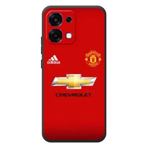 Силиконовые Чехлы принт Футбол на OPPO A6 Pro (Man United)