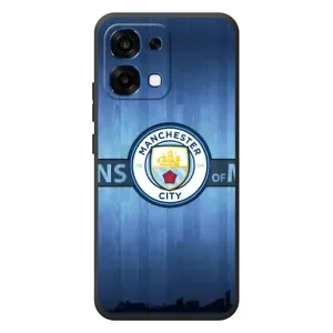 Силиконовые Чехлы принт Футбол на OPPO A6 Pro (ManCity)
