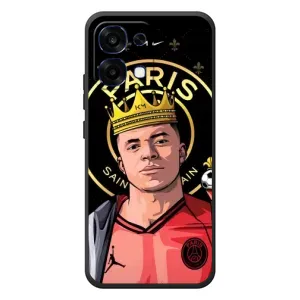 Чохол (TPU) з Футболістом на OPPO A6 Pro (Mbappe King)