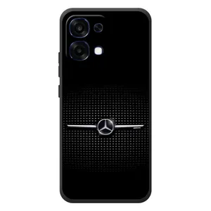 Силиконовый бампер с картинкой машины на OPPO A6 Pro (Mercedes)