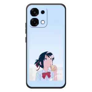 Чехол с персонажами АНИМЕ на OPPO A6 Pro (Мицуха)