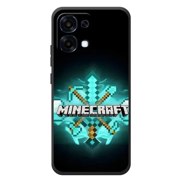 Чехол с рисунком «MineCraft 2» для OPPO A6 Pro