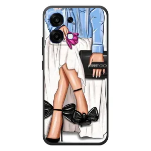 Силіконовый Чохол на OPPO A6 Pro з картинкой Модных девушек (Мода)