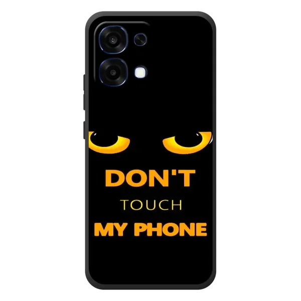 Чехол с рисунком «Не трогай мой телефон» для OPPO A6 Pro