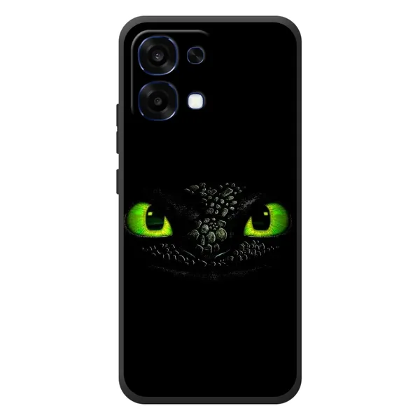 Чехол с рисунком «Глаза Беззубика» для OPPO A6 Pro