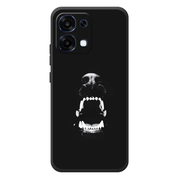Чехол с рисунком «Пасть добермана» для OPPO A6 Pro