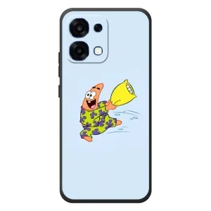 Чехлы с Патриком на OPPO A6 Pro (Патрик с подушкой)