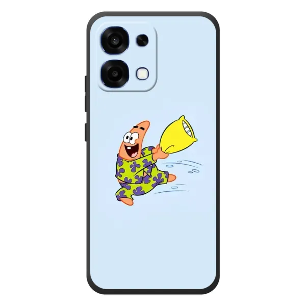 Чехол с рисунком «Патрик с подушкой» для OPPO A6 Pro