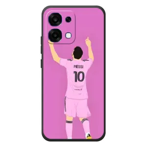 Чехлы Лео Месси в Майами на OPPO A6 Pro (Празднование Месси)