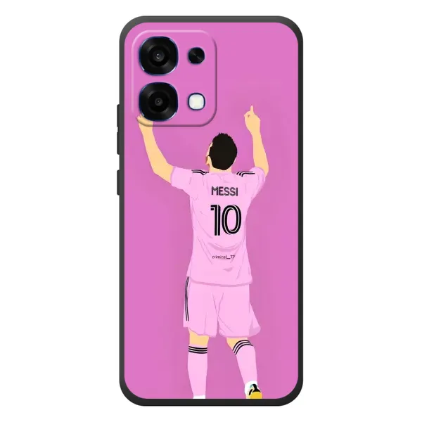 Чехол с рисунком «Празднование Месси» для OPPO A6 Pro Чехол с рисунком «Празднование Месси» для OPPO A6 Pro