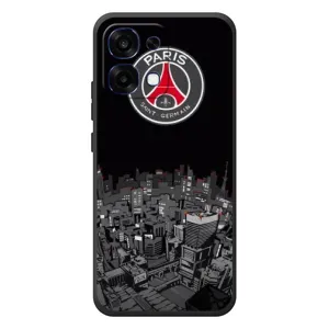 Силиконовые Чехлы принт Футбол на OPPO A6 Pro (PSG)