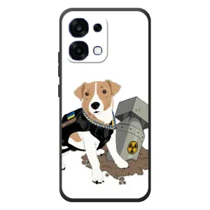 Чехол с принтом Собаки Патрон для OPPO A6 Pro (Пёс Патрон с ракетой)