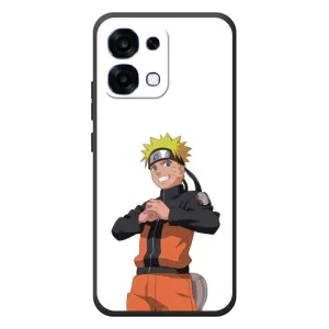 Чехлы с принтом Наруто на OPPO A6 Pro (Радосный Наруто)