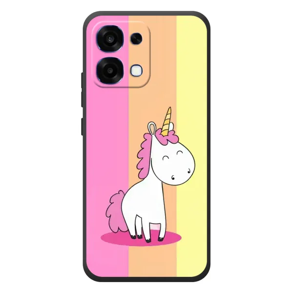 Чехол с рисунком «Радужный Единорог» для OPPO A6 Pro
