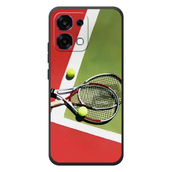 Чехол с рисунком «Ракетки теннис» для OPPO A6 Pro Чехол с рисунком «Ракетки теннис» для OPPO A6 Pro