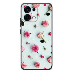Чехлы с принтом Розочки для OPPO A6 Pro (Разные цветы)