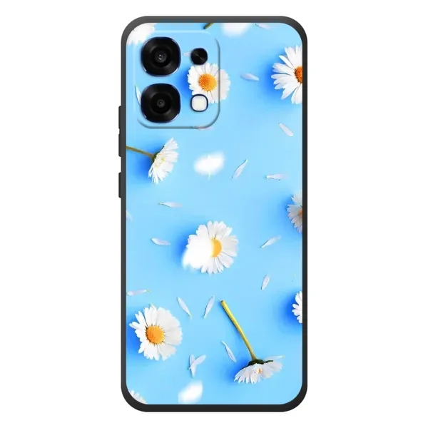 Чехол с рисунком «ромашки на голубом» для OPPO A6 Pro