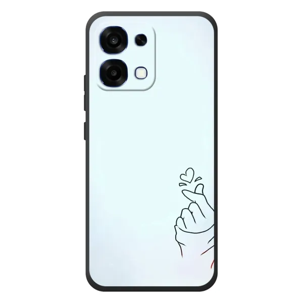 Чехол с рисунком «Сердце на голубом» для OPPO A6 Pro