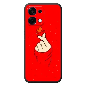 Чохол (Знак сердечка) для OPPO A6 Pro (Сердечко на червоному)